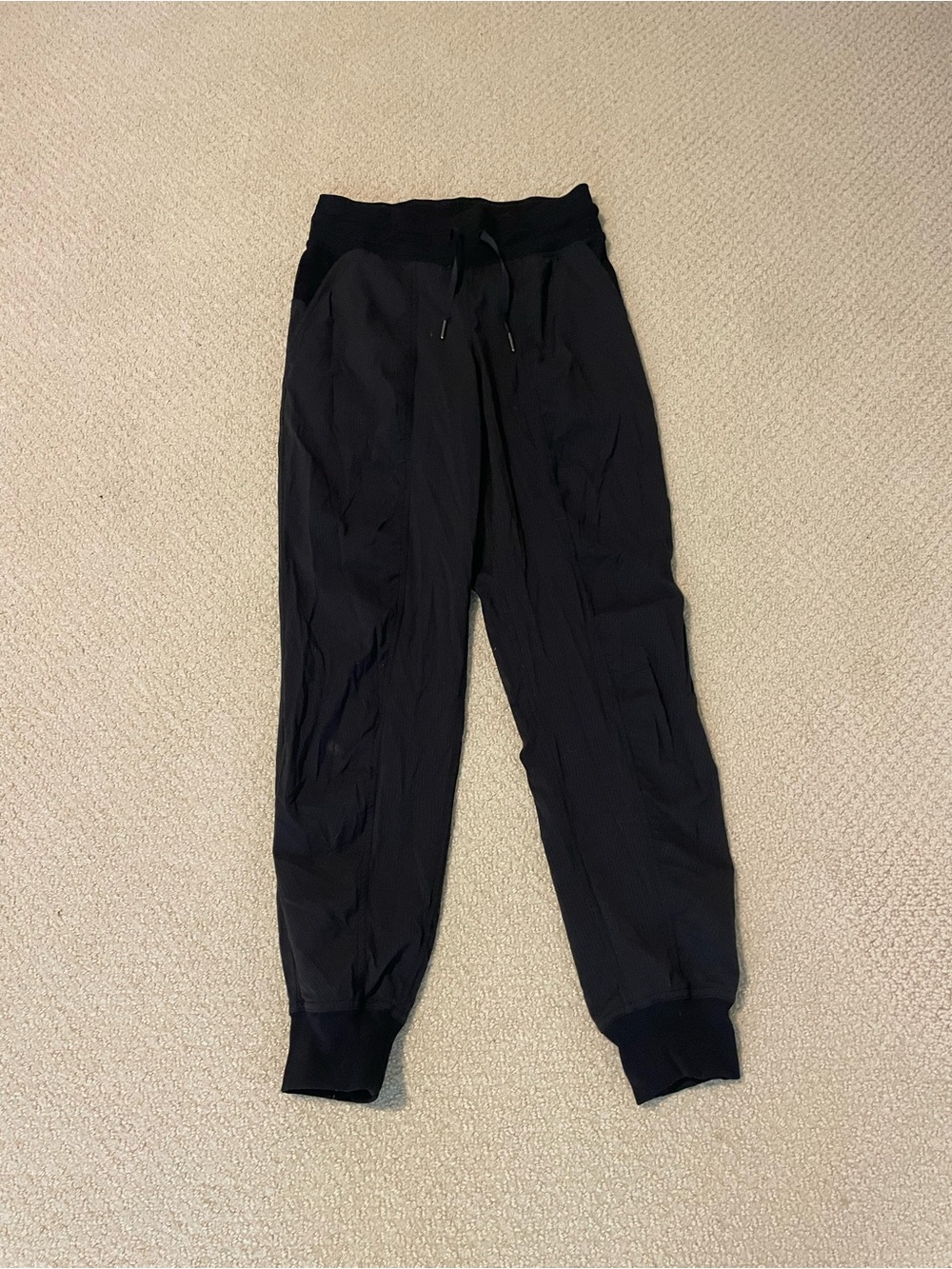 lululemon athletica Black Men's Jogger Sweatpants with Drawstring